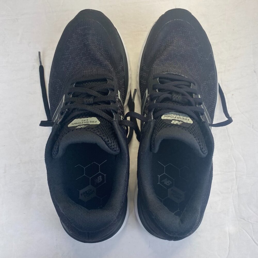 New Balance Men's 680LB7 Running Shoe Black Size 9.5D